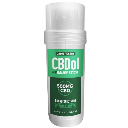 CBDistillery 500mg Topical CBDol Relief Stick (Broad Spectrum)