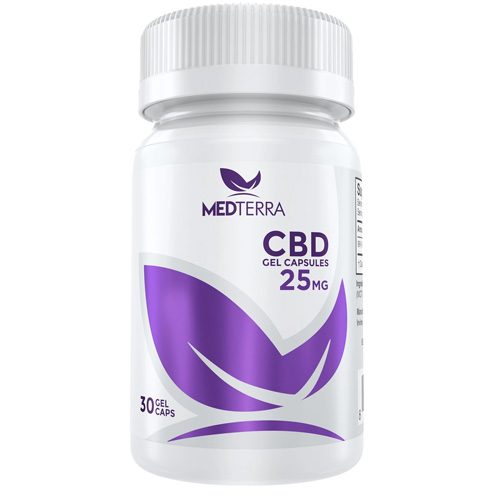 Medterra 750mg CBD Gel Capsules (Isolate)