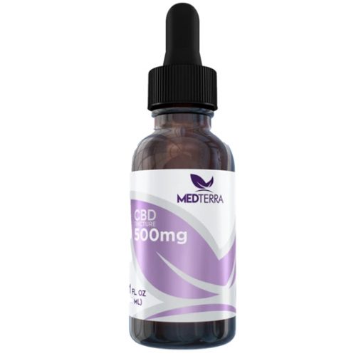 Medterra 500mg CBD Oil Tincture (Isolate)