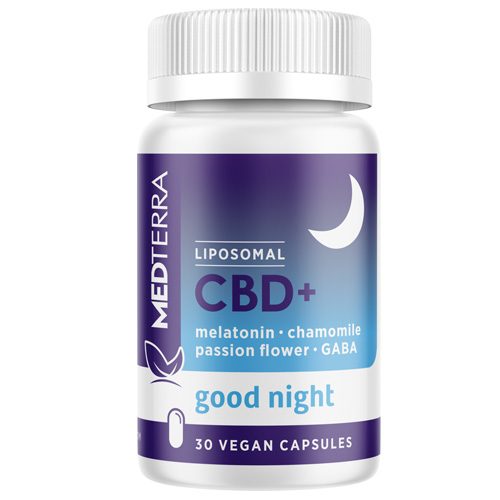 Medterra 750mg CBD Melatonin Sleep Capsules (Isolate)
